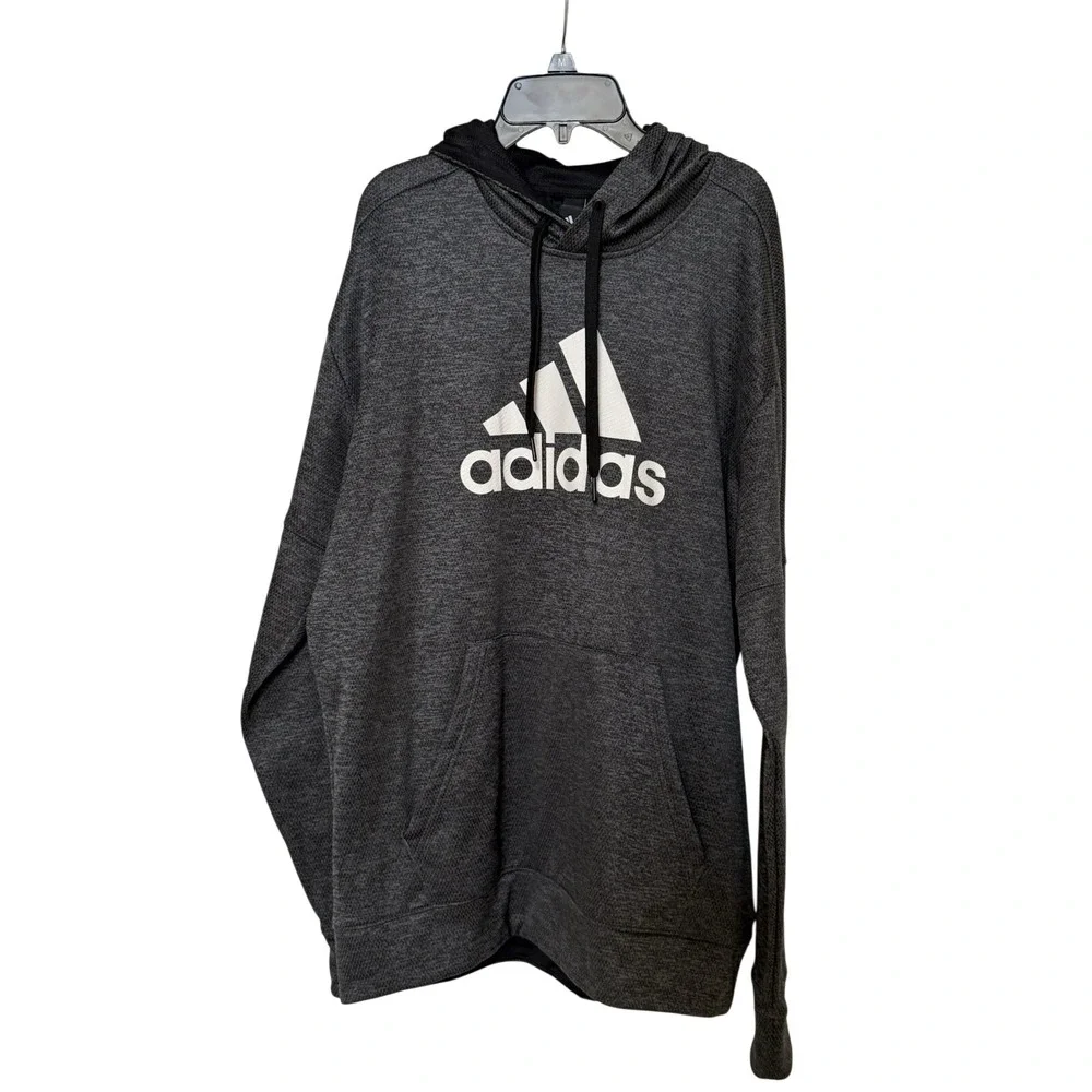adidas Men's Grey Hoodie Size‎ Large